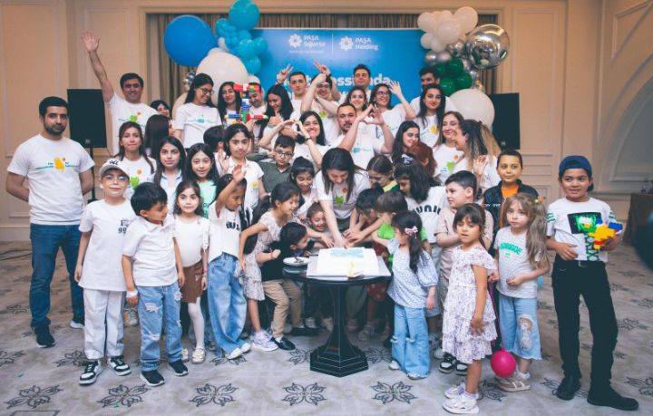 PAŞA Holding və PAŞA Sığorta talassemiyadan əziyyət çəkən uşaqlar üçün tədbir keçirib