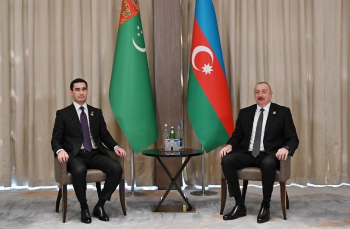 Əliyev Berdiməhəmmədov ilə görüşüb - YENİLƏNİB