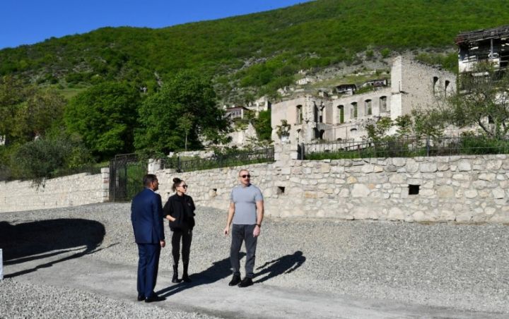 Tuğ kəndində ilk yaşayış məhəlləsinin təməli qoyuldu