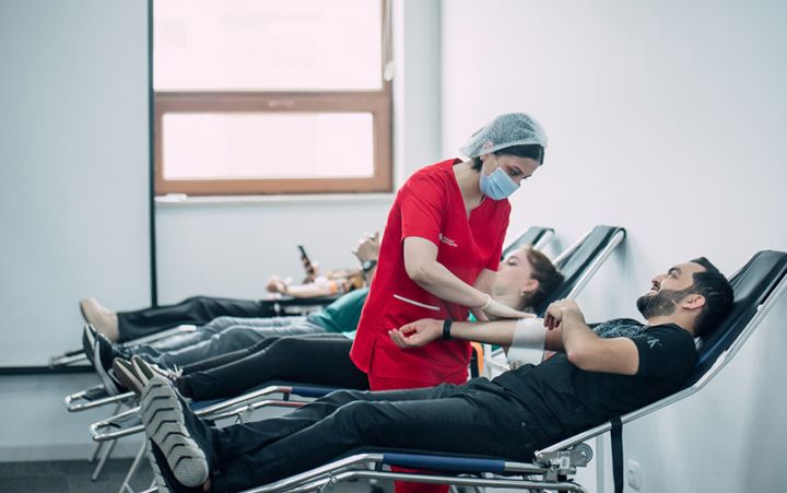 Kapital Bank-da növbəti dəfə qanvermə aksiyası keçirilib