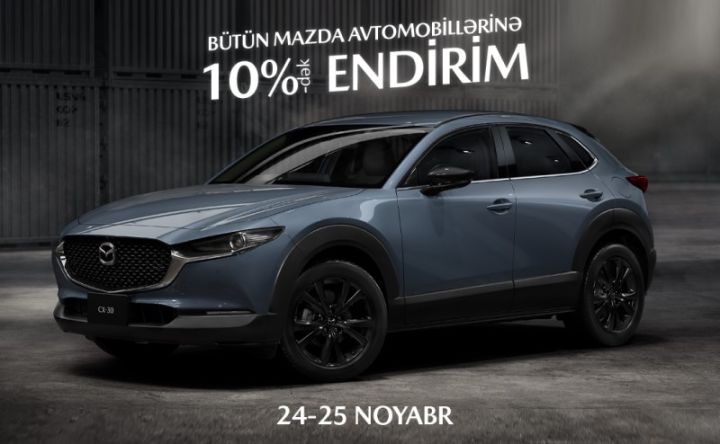 Mazda Avtomobil Mərkəzindən Böyük Cümə sürprizi!