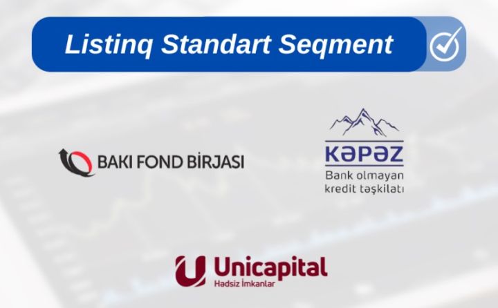 BOKT “Kəpəz”in istiqrazları Birjada listinqə daxil edildi - 14 FAİZ GƏLİR TƏKLİFİ