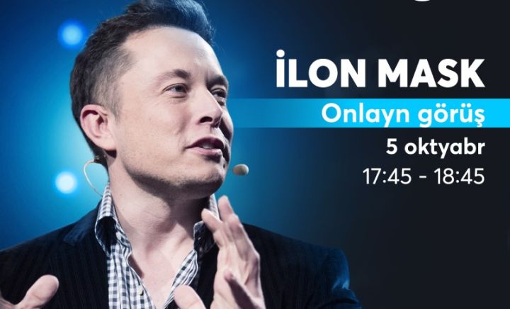 İlon Mask bu gün Bakıda keçirilən Konqresdə çıxış edəcək