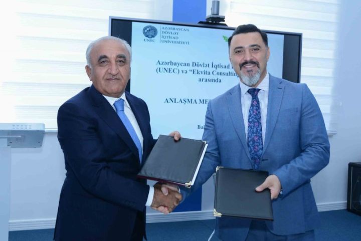 "Ekvita Consulting" universitet ilə əməkdaşlıq memorandumu imzalayıb