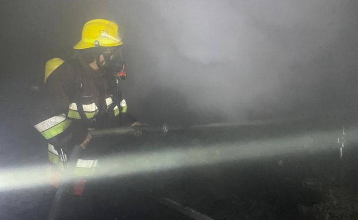 “Sədərək” ticarət mərkəzində yanğın söndürülüb - FOTO/VİDEO