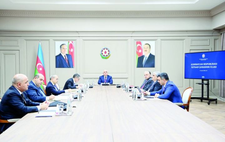 İqtisadi Şuranın iclası keçirilib,  bank sektoruna dair vergi məsələləri müzakirə olunub