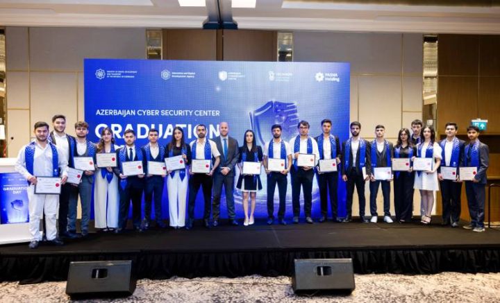 “PAŞA Holding”in dəstəyi ilə təsis edilən Kibertəhlükəsizlik Mərkəzinin məzun günü baş tutub