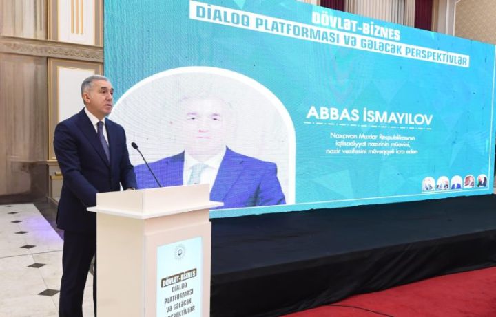 Naxçıvanda sahibkarlar ilə görüş keçirilir - NAZİR 11 AYLIQ GÖSTƏRİCİLƏRİ AÇIQLADI