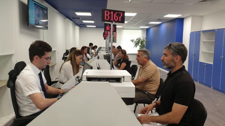 Vergi ödəyicilərinə xidmət mərkəzlərində daha bir yenilik