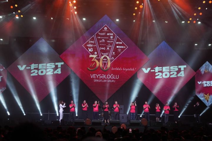Veysəloğlu Şirkətlər Qrupu “V-FEST 2024” adlı 30 illik yubiley və Yeni il tədbirini  keçirdi