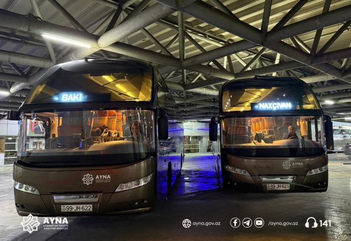 Bakı-Naxçıvan avtobus marşrutu da "BakuBus"a verildi