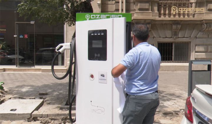Paytaxtda və regionlarda enerji doldurma məntəqələri quraşdırılır - VİDEO