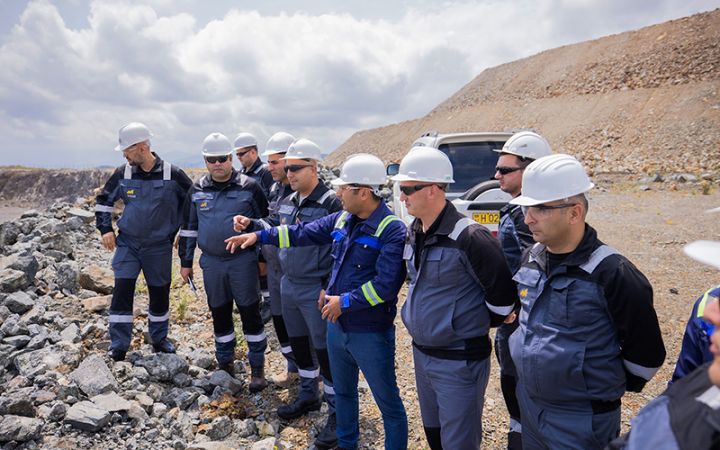 “AzerGold”ın İşçi qrupu Gədəbəydəki mədənlərə baxış keçirib