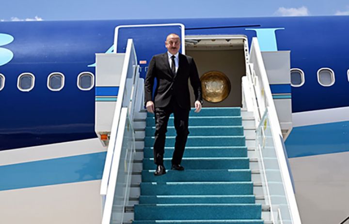 Prezident Ankaraya işgüzar səfərə gəlib