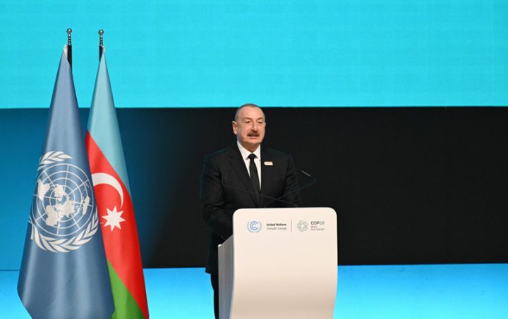 İlham Əliyev Azərbaycana qarşı ittihamlardan danışıb - "Bakıya gəlib sənədi bizimlə imzaladı..."