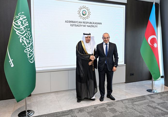 Səudiyyəli investorların Azərbaycanın sənaye parklarında iştirakı müzakirə edilib