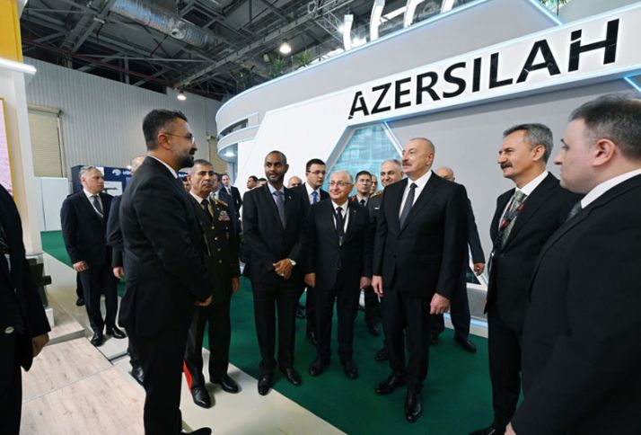 Prezident İlham Əliyev V “ADEX-2024” və “Securex Caspian” sərgiləri ilə tanış olub