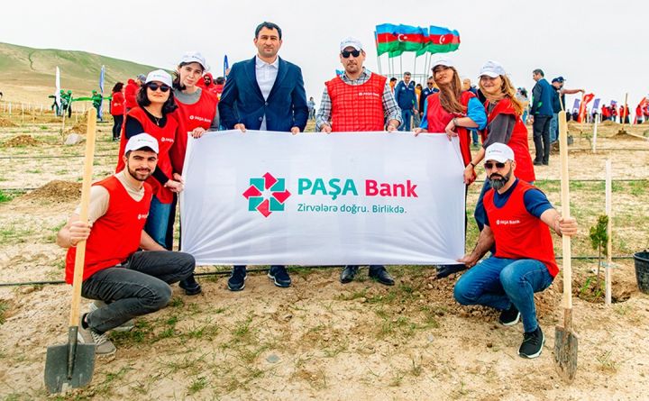 “PAŞA Bank” növbəti ağacəkmə aksiyasına qoşulub