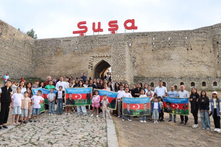 “Cahan Şirkətlər Qrupu”nun təşəbbüsü ilə Naxçıvanda yaşayan şəhid ailələri azad edilmiş ərazilərə səfər ediblər