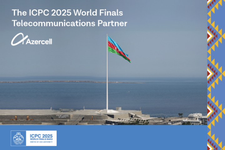 Azercell Beynəlxalq Universitetlərarası Proqramlaşdırma Müsabiqəsinin telekommunikasiya tərəfdaşıdır