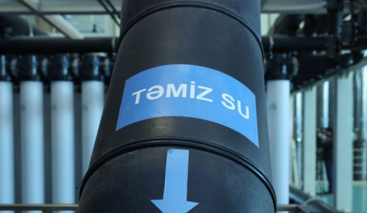 "Bakıda fasiləsiz su təchizatı 82 %-ə çatıb"