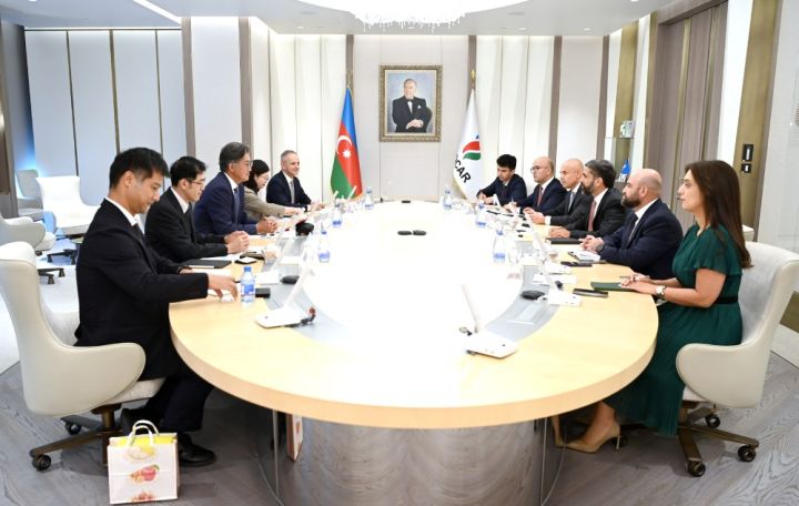 SOCAR-ın prezidenti “ITOCHU” Korporasiyasının baş əməliyyat direktoru ilə görüşüb