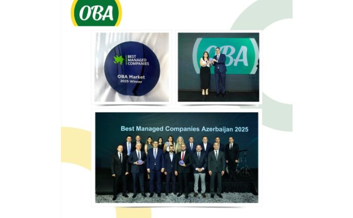 OBA “Best Managed Companies Azerbaijan 2025” qalibi oldu