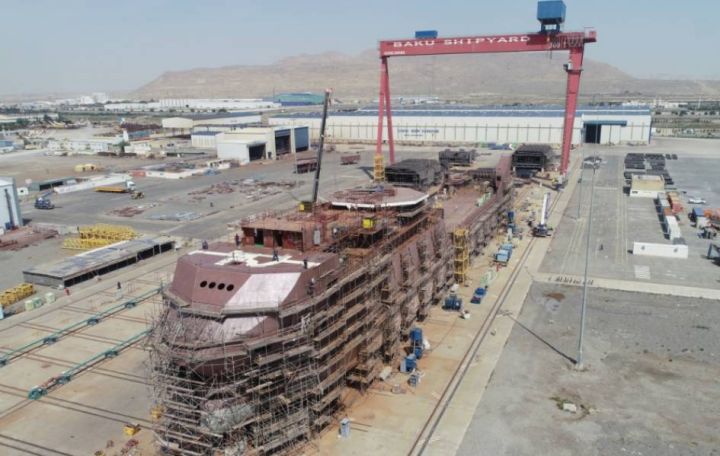 Uzunluğu 154.5, eni 17.7 təşkil edəcək - BAKIDA TİKİNTİSİ DAVAM EDİR