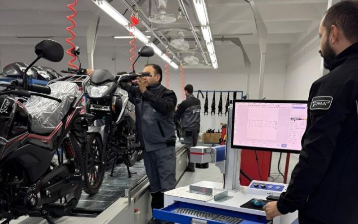 Azərbaycanın ilk yerli motosiklet brendi “Tufan” artıq Xankəndində istehsal olunur – FOTO