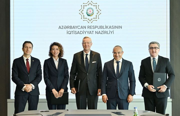 “Azərbaycan və Almaniya şirkətləri arasında əlaqələrin genişləndirilməsi üzrə yol xəritəsi” imzalandı