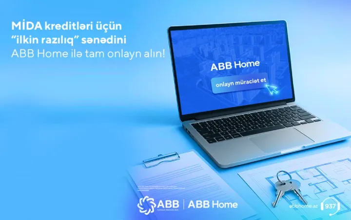 MİDA kreditinə ilkin razılıq üçün banka  gəlməyə ehtiyac qalmadı