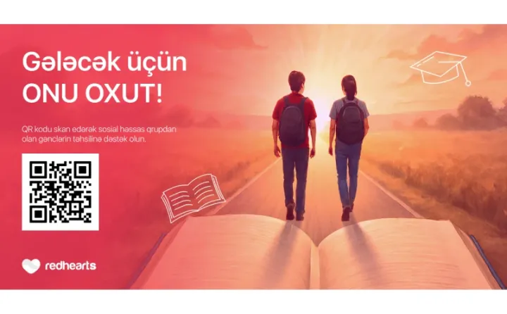 Qırmızı Ürəklər Fondu Beynəlxalq Xeyriyyəçilik Gününü xüsusi aksiya ilə qeyd edir