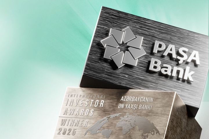 “PAŞA Bank” 2025-ci ildə “Azərbaycanın ən yaxşı bankı” elan edilib