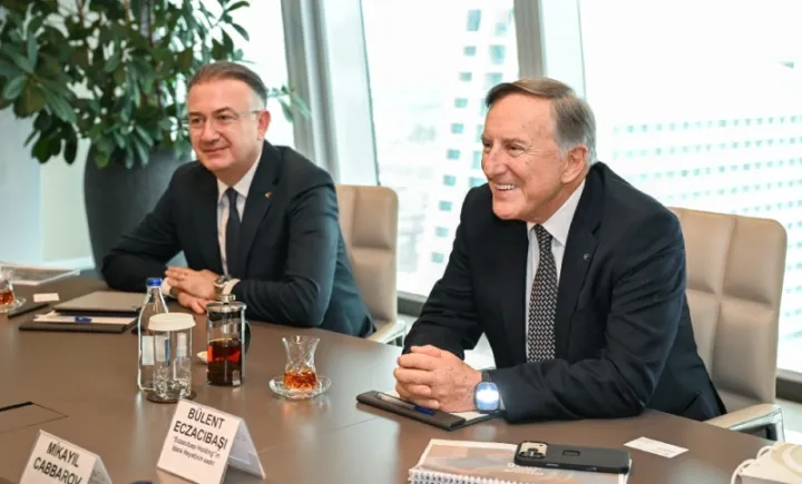 "Eczacıbaşı Holding"in sədri Azərbaycana gəlib - Nazir ilə görüşüb, Azərbaycanda potensial fəaliyyəti müzakirə edilib