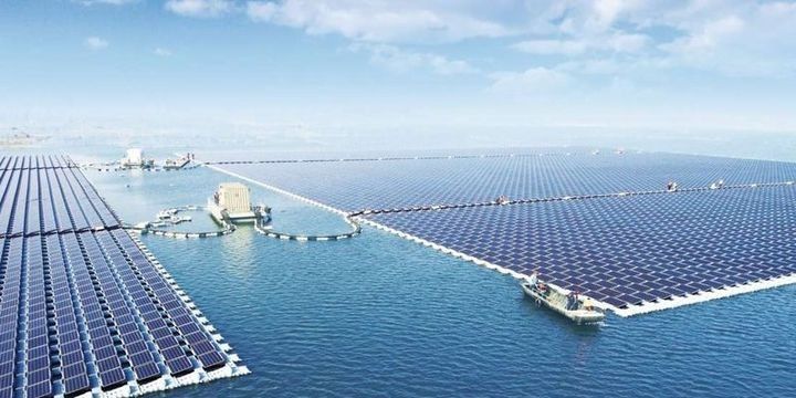 Dünyanın ən böyük üzən günəş stansiyası fəaliyyətə başlayıb