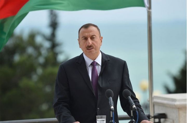 İlham Əliyev Tərtərdə