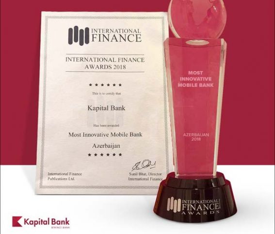 BirBank tətbiqi “Ən innovativ mobil bank” seçilib