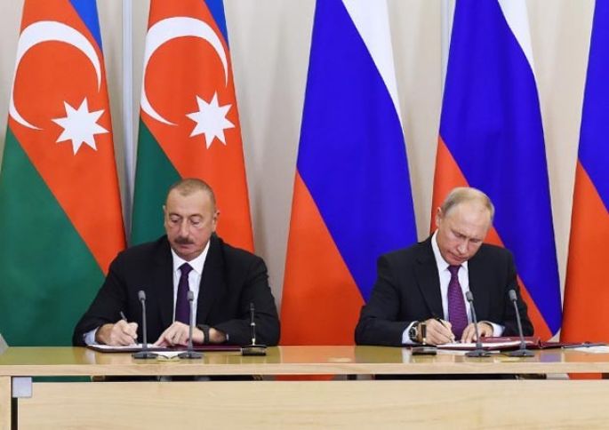 Azərbaycan və Rusiya çox sanballı sazişlər imzaladı - SİYAHI