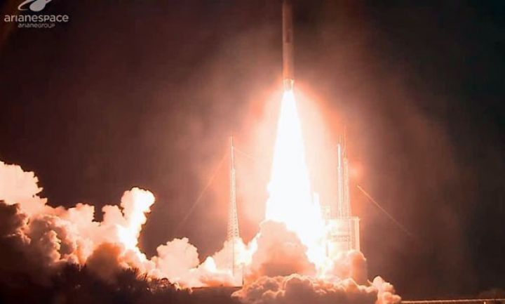 “Azerspace-2” peyki orbitə buraxıldı - VİDEO