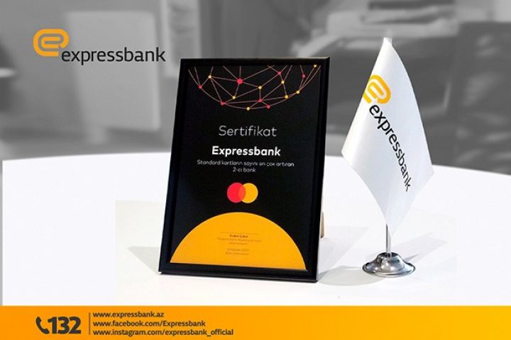 Expressbank növbəti mükafatını aldı!