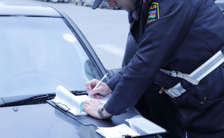 Yol polisi bir ildə 86 milyon manat cərimələr tətbiq edib 