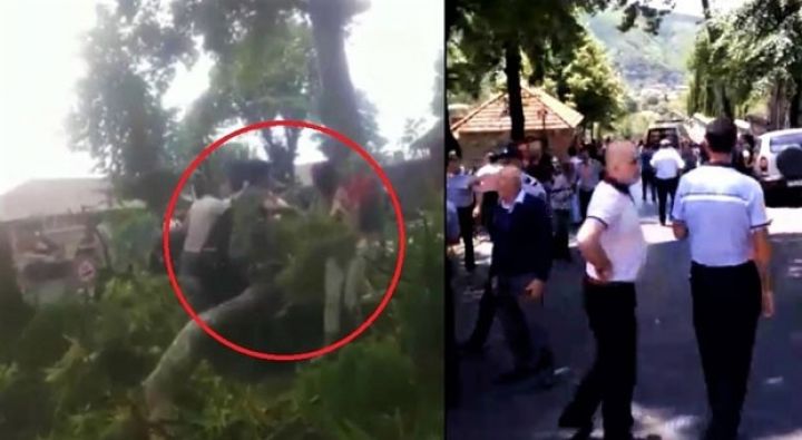 Prezident Şəki Xan Sarayındakı hadisəni xüsusi nəzarətə götürüb - RƏSMİ AÇIQLAMA, VİDEO