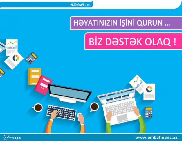 Biznesinizi daha da inkişaf etdirmək istəyirsiniz? Biz Sizə dəstək olaq 