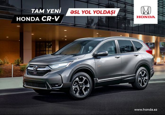 Honda CR-V – tam yeni PRESTIGE versiyada satışda!