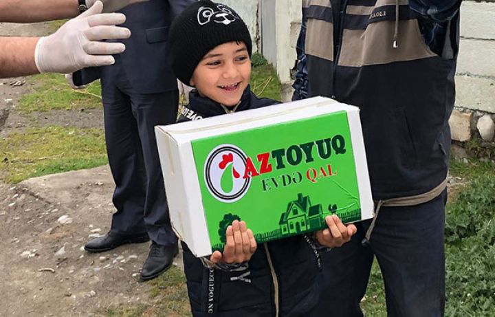 ”AzToyuq”dan növbəti xeyriyyə aksiyası - 350 AİLƏYƏ ƏRZAQ YARDIMI ETDİ