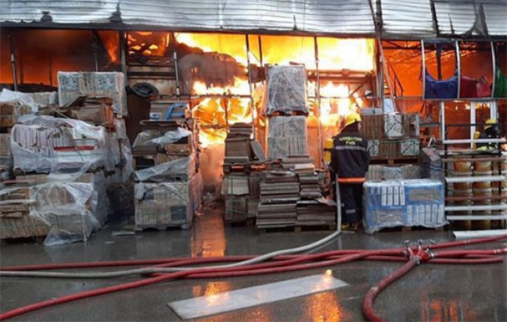 “EuroHome”dakı yanğında 17 milyon manatdan çox ziyan dəyib - RƏSMİ