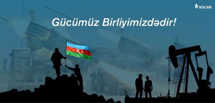 SOCAR işçiləri Silahlı Qüvvələrə ən böyük məbləğdə yardımı etdilər