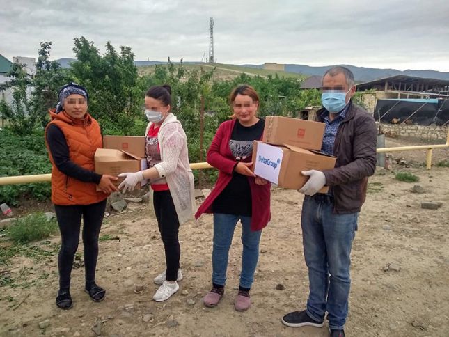 Delta Group C.O. şirkəti Bakı və bölgələrdə aztəminatlı ailələrə yardım etdi