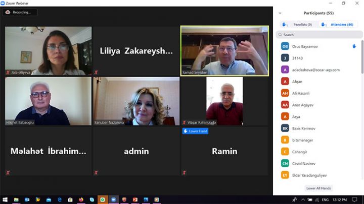 SOCAR AQŞ 15 iyun-Milli Qurtuluş Gününə həsr olunmuş vebinar təşkil edib