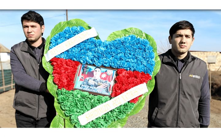 Wentto şirkəti şəhidin adına xatirə kompleksi inşa etdirib - FOTO, VİDEO